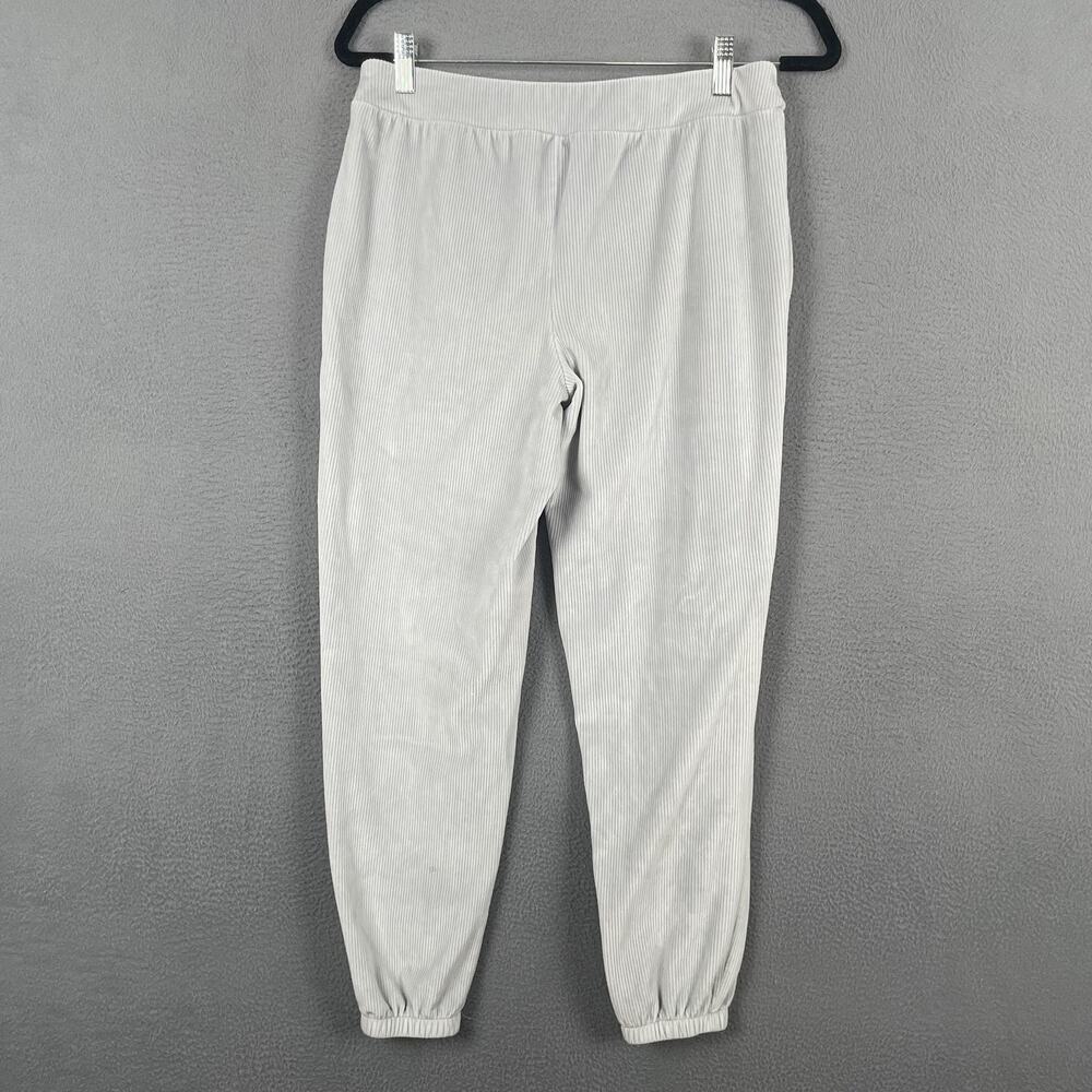 Soma Pants Womens S Gray Jogger Elastic Waist Pockets Pull On Stretch Tapered - Picture 2 of 9